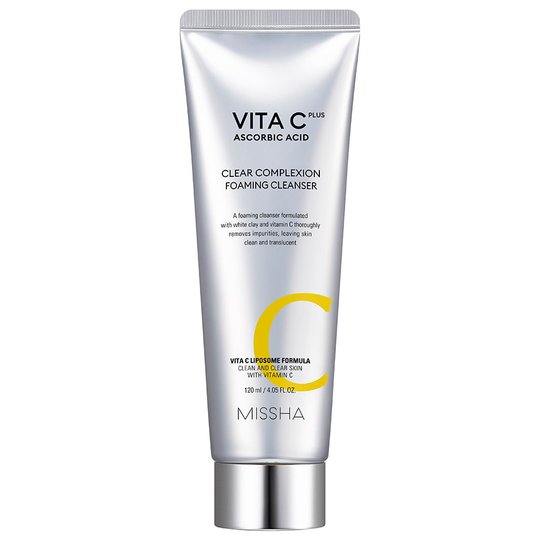 Vita C Plus Clear Complexion Foaming Cleanser, 120 ml MISSHA Ihonpuhdistus