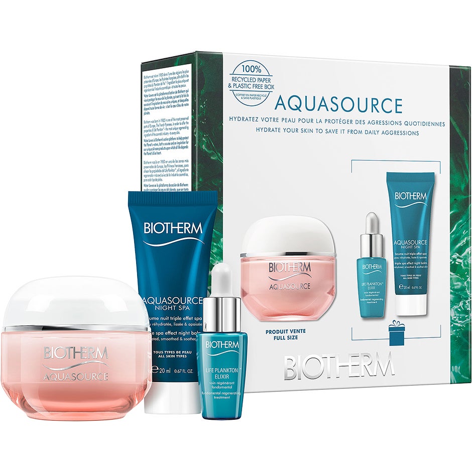 Aquasource Cream Set, Biotherm Kasvoille