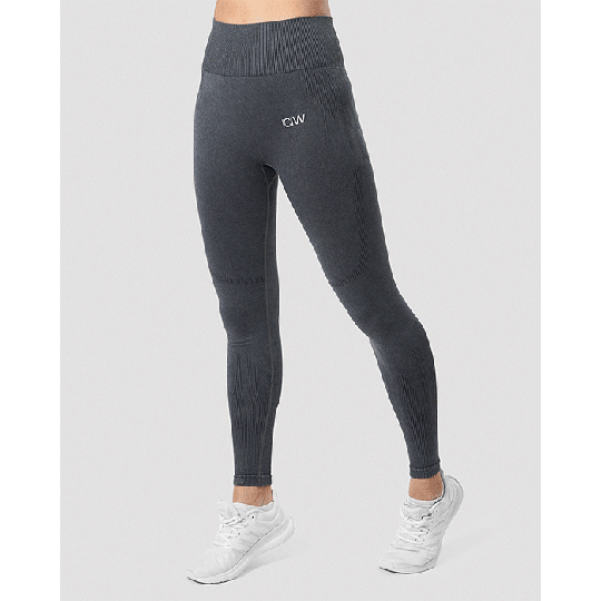 Eclipse Stonewashed Tights, Graphite