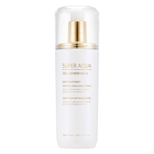 Super Aqua Cell Renew Snail Skin Treatment, MISSHA Kuorinta