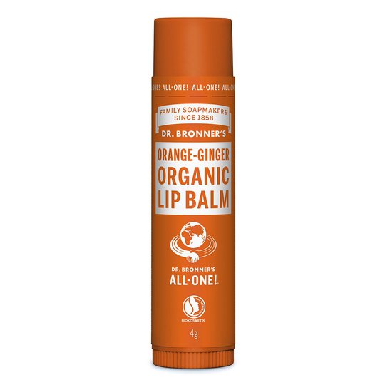 Organic Lip Balm, 4 g Dr. Bronner's Luonnonkosmetiikka