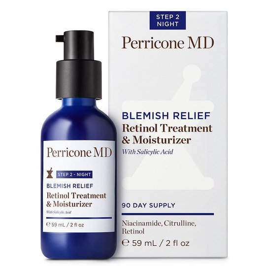 Blemish Relief Retinol Treatment & Moisturizer, 59 ml Perricone MD Yövoiteet