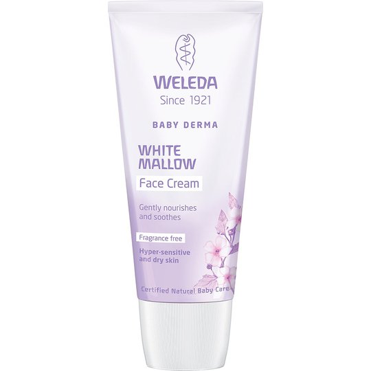 Weleda Baby Derma White Mallow Face Cream, 50 ml Weleda Kosteusvoide lapsille
