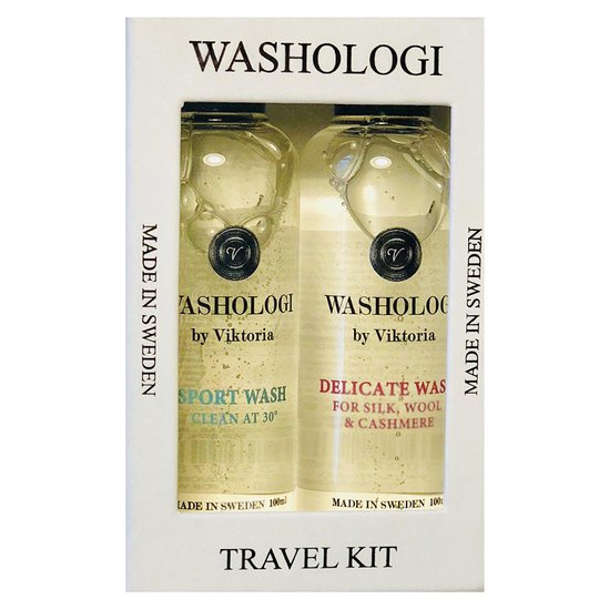 Travelkit Sport & Delicate wash, Washologi Tekstiilivesi
