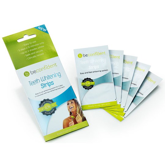 Teeth Whitening X3 Strips, 10 pcs beconfiDent Hampaiden valkaisu