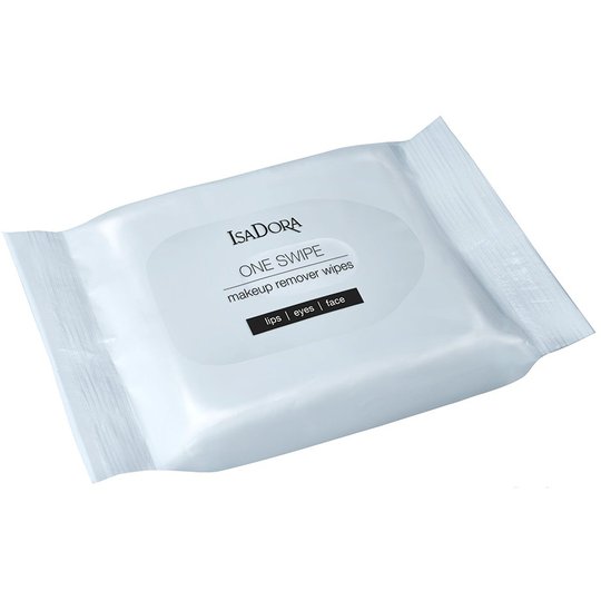 One Swipe Makeup Remover Wipes, 25 pcs IsaDora Kasvojen puhdistus