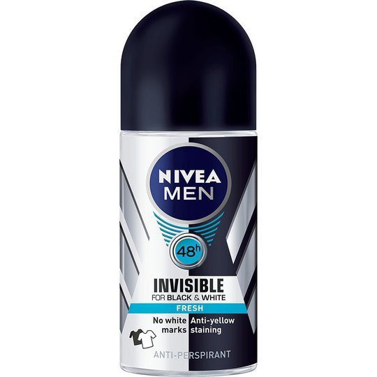 MEN Invisible Black & White, 50 ml Nivea Miesten deodorantit