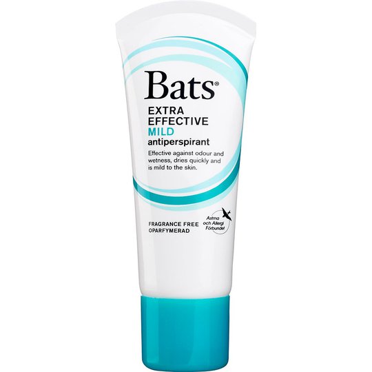 Extra Effective Mild Antiperspirant, 60 ml Bats Deodorantit