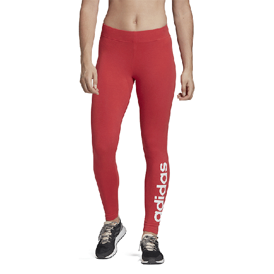 Adidas Essential Linear Tights, Red