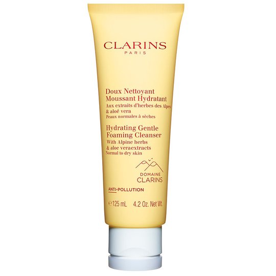 Hydrating Gentle Foaming Cleanser, 125 ml Clarins Kasvojen puhdistus