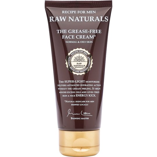 Raw Naturals The Grease-Free Face Cream, 100 ml Raw Naturals by Recipe for Men Päivävoiteet