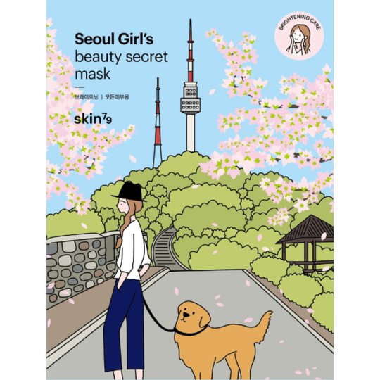Seoul Girls Beauty Secret Brightening Mask, Skin79 K-Beauty
