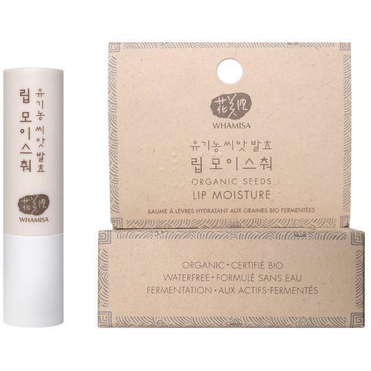 Organic Seeds Lip Moisture, 4 g Whamisa Skincare Huulirasva