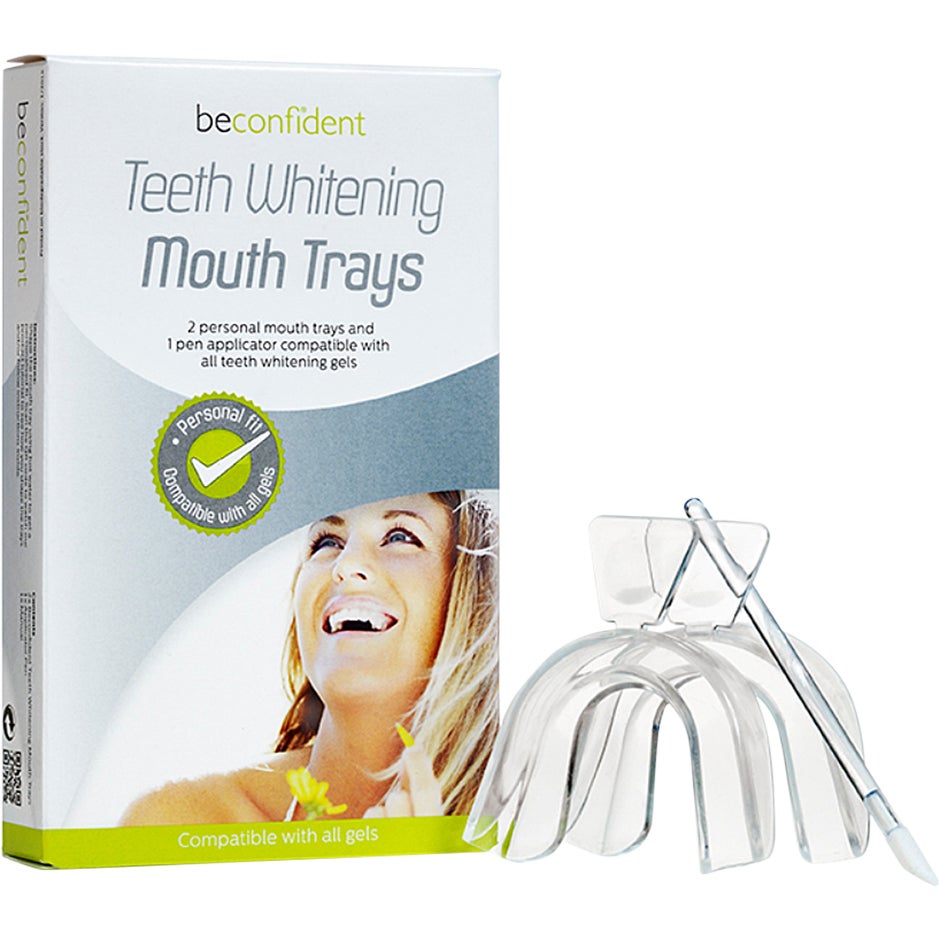 Teeth Whitening Mouth Trays, 2 pcs beconfiDent Hampaiden valkaisu