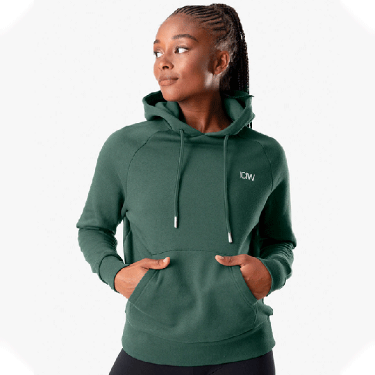 Essential Hoodie, Moss