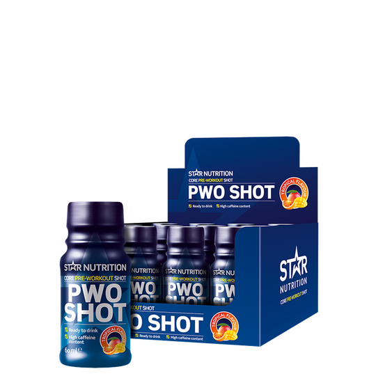 12 x Star Nutrition PWO Shot, 60 ml