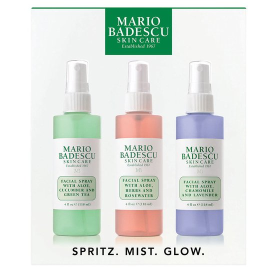Mario Badescu Spritz, Mist & Glow, Mario Badescu Kasvosuihkeet