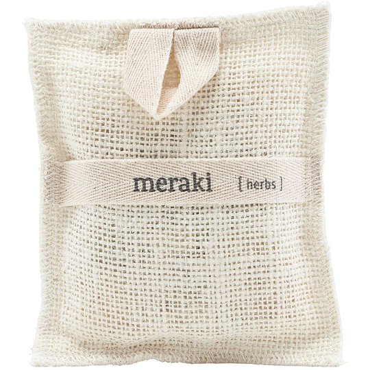 Bath Mitt, Herbs, 140 g Meraki Kylpy & Suihku