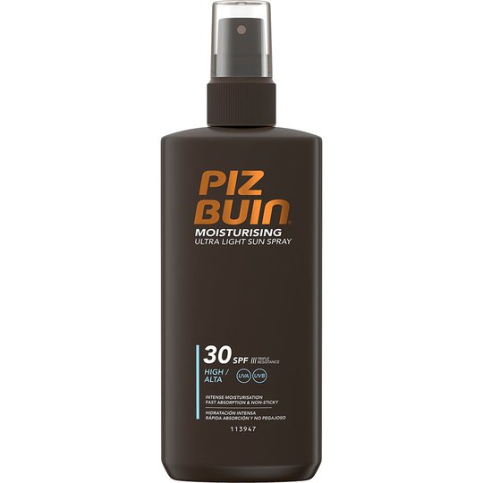 PIZ BUIN Ultra Light Hydrating Spray SPF 30, 200 ml Piz Buin Aurinkovoiteet
