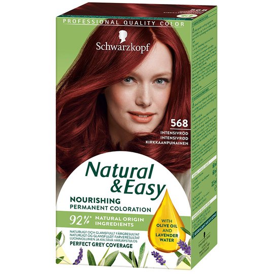 Natural & Easy, Schwarzkopf Punaiset hiukset