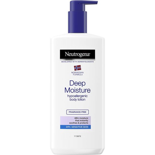 N.F Deep Moisture Hypoallergenic Body Lotion, 400 ml Neutrogena Vartaloemulsiot