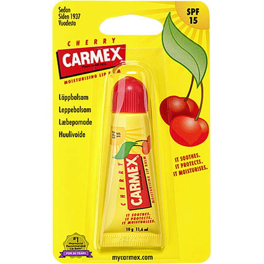 Carmex Cherry Tube, 10 g Carmex Huulirasva