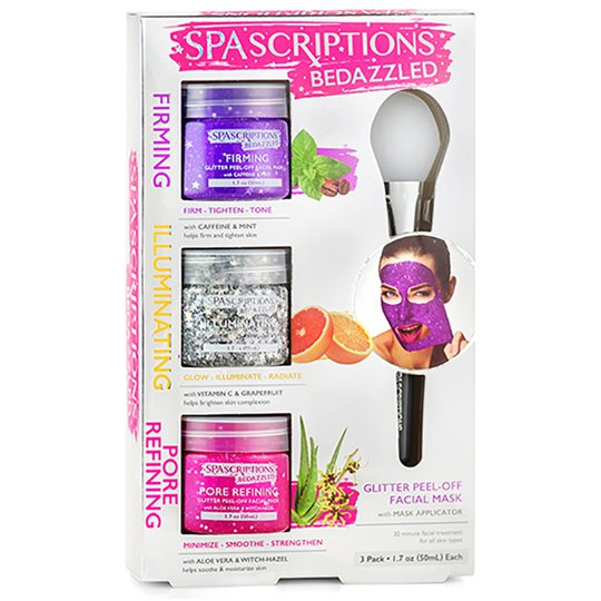 Glitter Peel-Off Mask, 150 ml Spascriptions Kasvonaamio