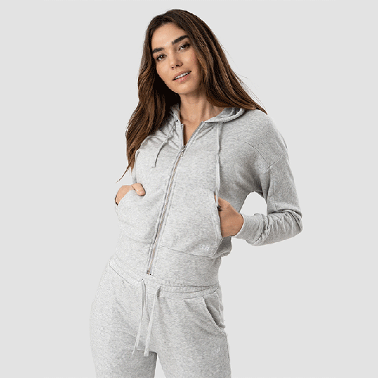 Deactivate Hoodie, Grey Melange