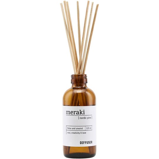 Nordic Pine Diffuser, 120 ml Meraki Huonetuoksut
