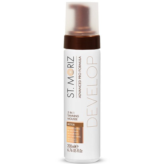 St Moriz Advanced Pro 5-in-1 Tanning Mousse, 200 ml St Moriz Advanced Pro Itseruskettavat