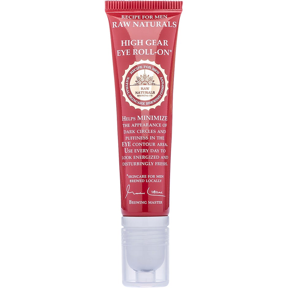 Raw Naturals High Gear Eye Roll-On, 15 ml Raw Naturals by Recipe for Men Silmänympärysvoiteet