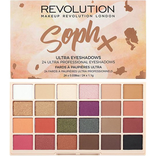 Soph Eyeshadow Palette, Makeup Revolution Luomiväri