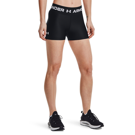 UA HG Armour WM Waistband Shorty, Black