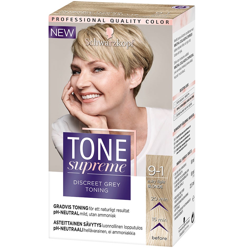 Tone Supreme, Schwarzkopf Hiussävytteet