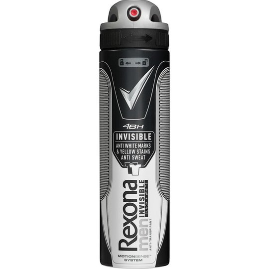Men Deo Spray Invisible Black & White, 150 ml Rexona Roll-on-deodorantit