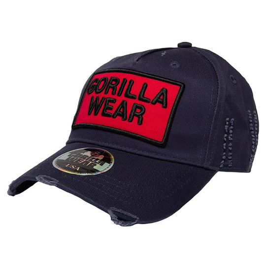 Harrison Cap, navy Blue/Red, OS