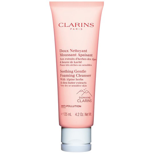 Soothing Gentle Foaming Cleanser, 125 ml Clarins Kasvojen puhdistus