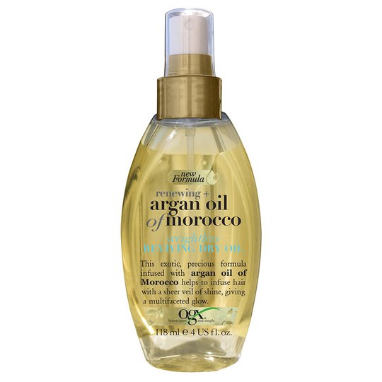 Argan Reviving Dry Oil, 118 ml OGX Hiusöljyt