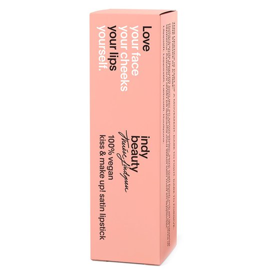 Kiss & Make up! Satin Lipstick, 4 ml Indy Beauty Huulipuna